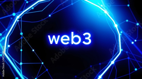 technology web3 concept background