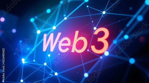 technology web3 concept background