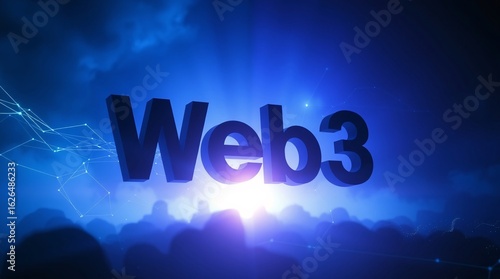 technology web3 concept background