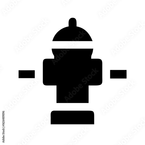 Hydrant Fire Safety and Emergency Line Icons Set 2