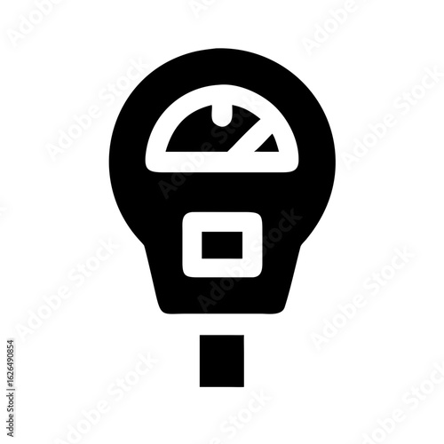 Parking Meter Urban and Transportation Line Icons Set 2
