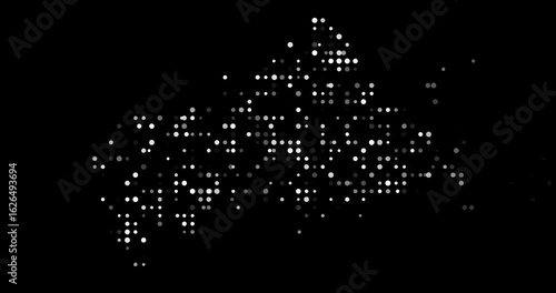 Generative Art Central African Dots