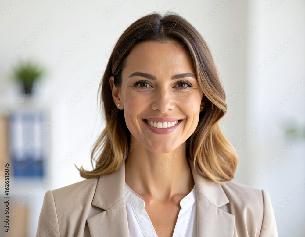 Confident Young Professional Smiling at Camera – Close-Up Portrait Confident Young Professional Smiling at Camera – Close-Up Portrait