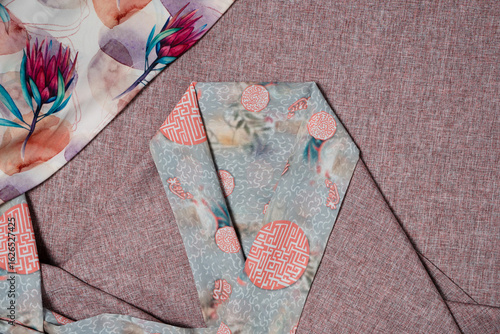 Wallpaper Mural Traditional Ladakhi Textile Patterns with Vibrant Floral Designs Torontodigital.ca