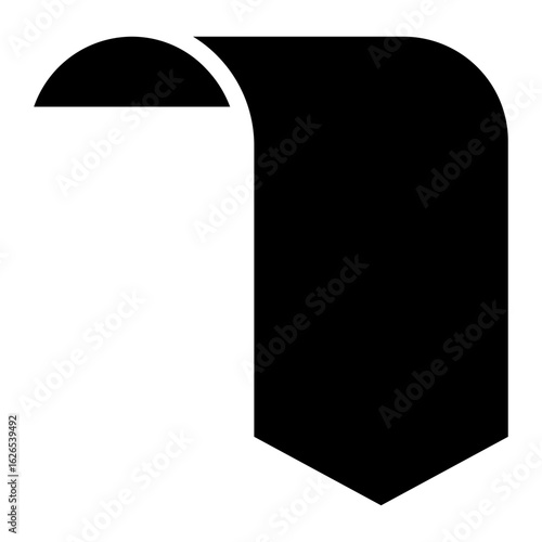 Sticker glyph icon