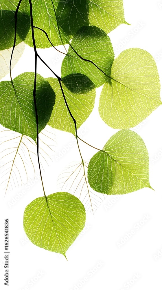 Obraz premium 緑葉の詩情