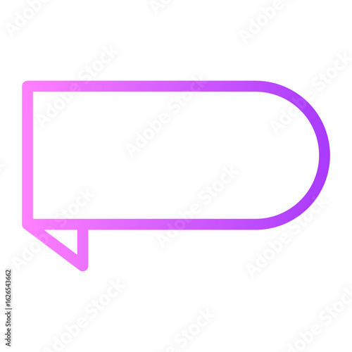 Ribbons gradient icon