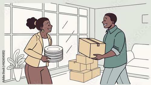 Moving in