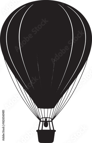 air balloon illustration silhouette line art illustration design stock photos royalty free image premium quality