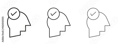 Understand icon linear style sign for mobile concept and web design.