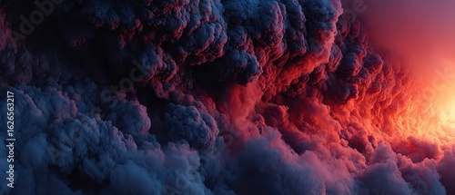 Wallpaper Mural Dramatic clouds and colors at sunset in the sky Torontodigital.ca