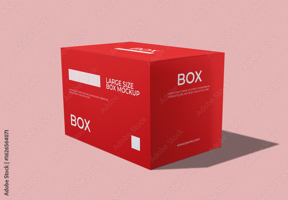 Large Product Box Mockup Stock Template | Adobe Stock