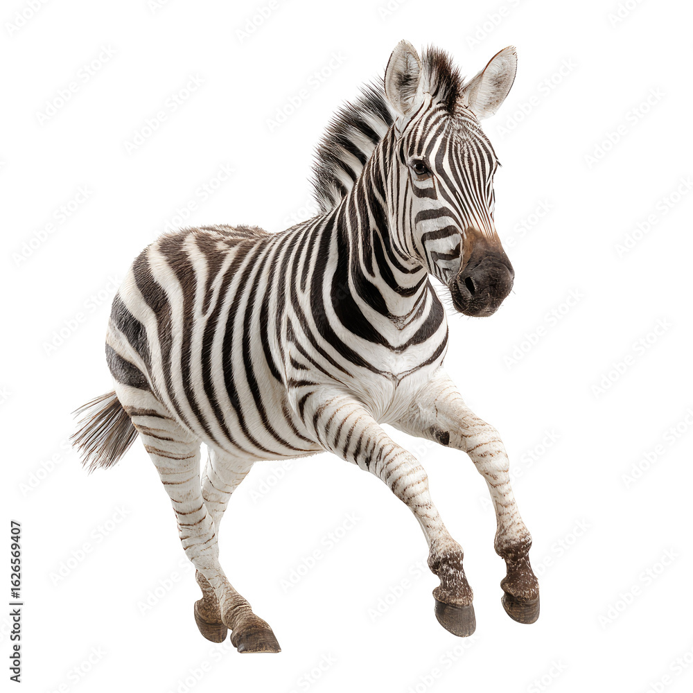 Obraz premium Zebra in action