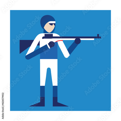 Biathlete
