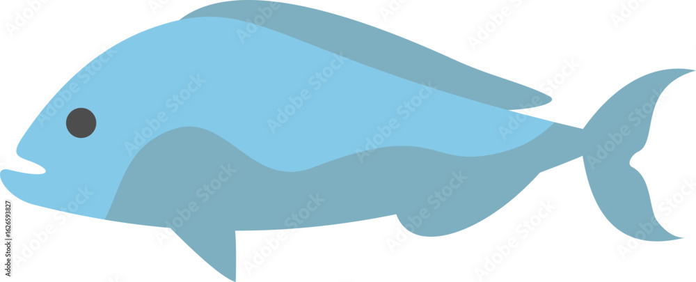 Fish Flat Illustration