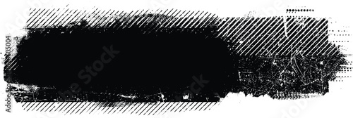 Grunge textured banner with rough edges. Speckled texture. Overlay grunge texture . Simply place texture over any object to create grunge effect . Banner with scratched surface for your design.