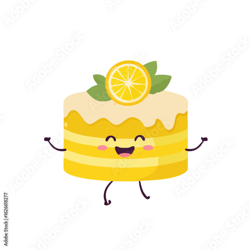 Happy Dancing Lemon Cake Ch...