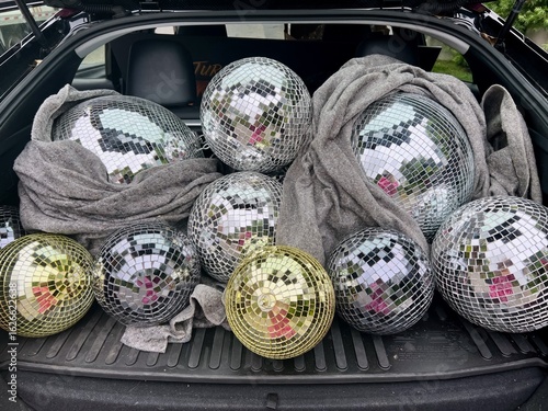Trunk Full of Disco Balls — Event Styling in Motion