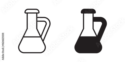 Vinegar icon, outline style icon for web site or mobile app, vector graphics