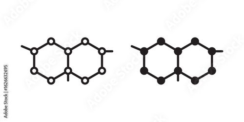Hormones icon, outline style icon for web site or mobile app, vector graphics