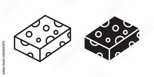 Halva icon, outline style icon for web site or mobile app, vector graphics