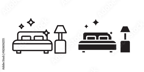 Clean Room icon, outline style icon for web site or mobile app, vector graphics