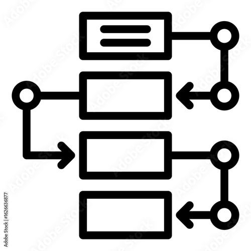 flow chart icon