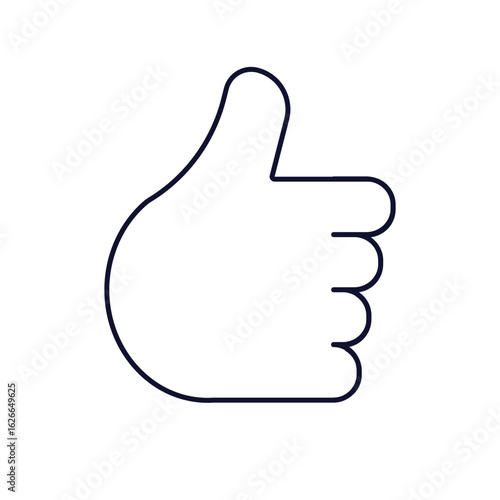 Icon for UI screens product design for signaling gestures and interactions