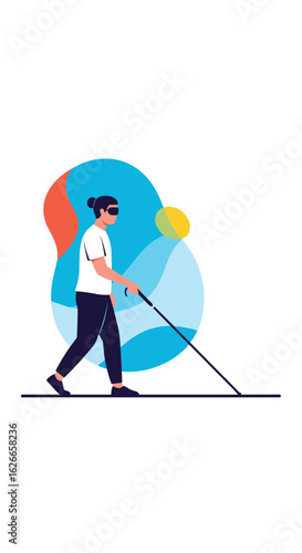 Navigating the world with enhanced sensory perception and mobility aids for independence