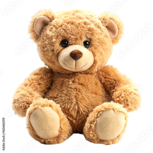 teddy bear on white
