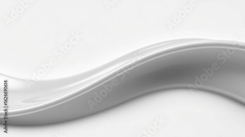 Wallpaper Mural Abstract White Wave Torontodigital.ca