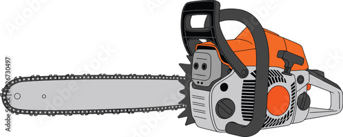 Chainsaw vector eps artwork vector 