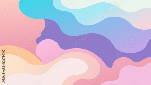 abstract background with pink hair