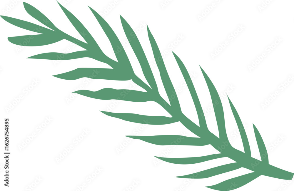 Fototapeta premium Hand Drawn Cartoon Flower Vector Set