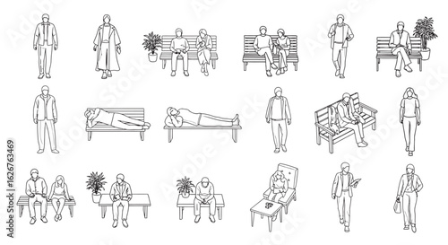 People in Public Space Urban Activities and Interactions