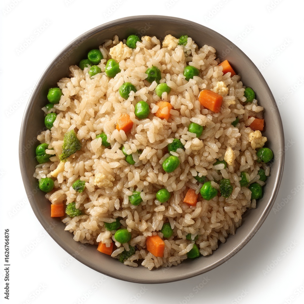A bowl of fried rice A bowl of fried rice