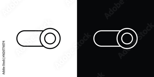 Switch icon, outline vector sign, logo design download