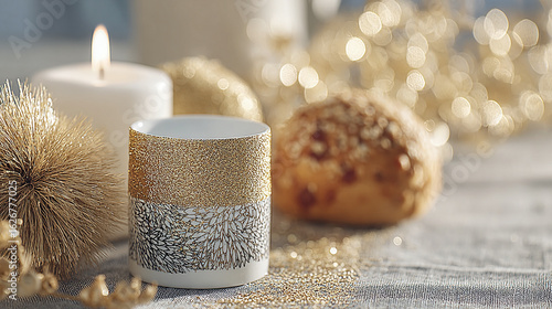 High-quality winter holiday images showcasing Christmas and New Year themes in warm, cozy and festive settings