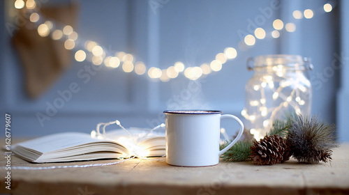 High-quality winter holiday images showcasing Christmas and New Year themes in warm, cozy and festive settings