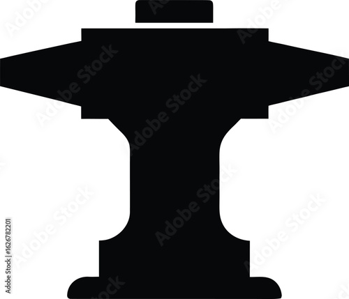 Anvil icon vector image can be used for mining and crafting
