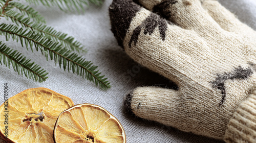 High-quality winter holiday images showcasing Christmas and New Year themes in warm, cozy and festive settings