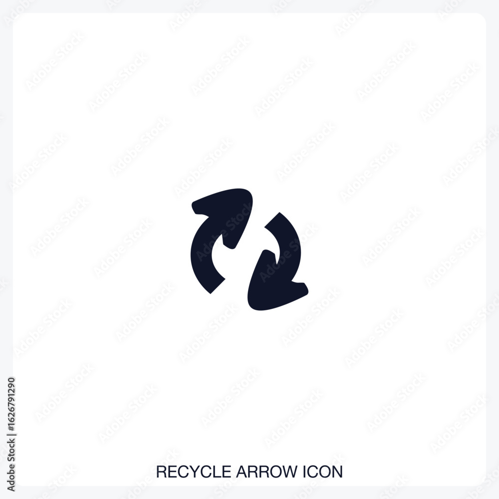 Obraz premium Recycle Arrow Icon