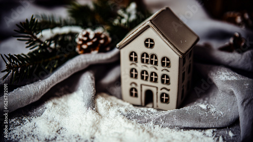 High-quality winter holiday images showcasing Christmas and New Year themes in warm, cozy and festive settings