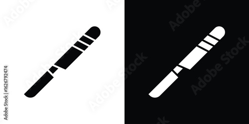 Papier peint Scalpel icon, glyph style icon for web site or mobile app