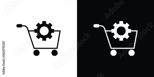 Procurement icon, glyph style icon for web site or mobile app