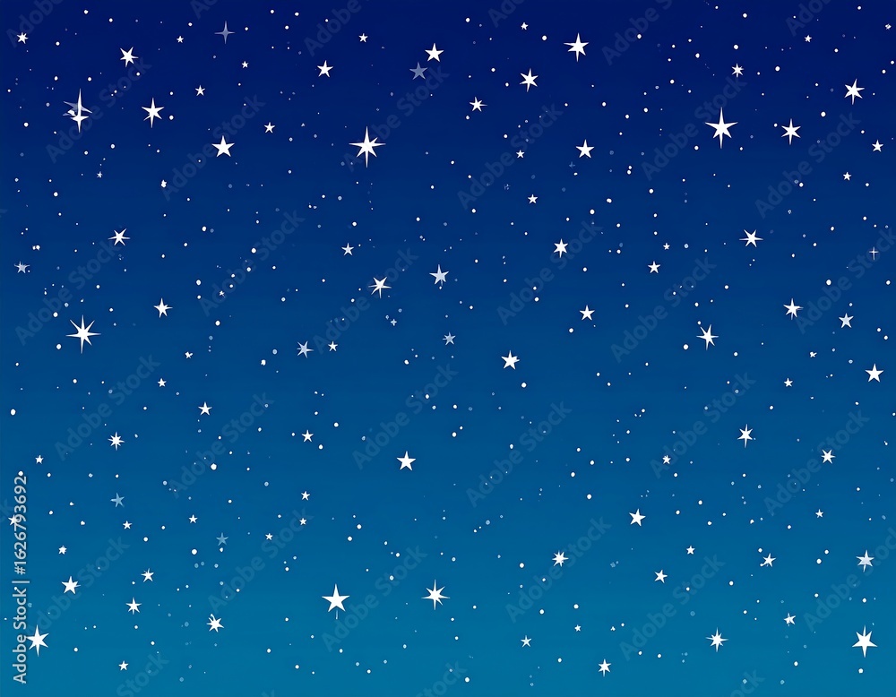 Fototapeta premium A starry night sky