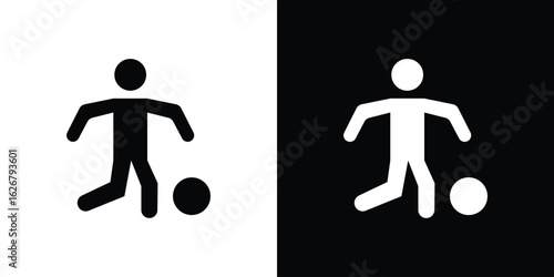 People playing Ball icon, glyph style icon for web site or mobile app