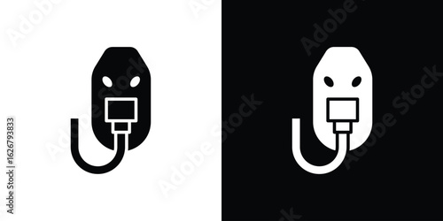 Oxygen mask icon, glyph style icon for web site or mobile app
