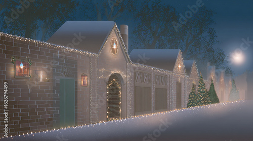 High-quality winter holiday images showcasing Christmas and New Year themes in warm, cozy and festive settings