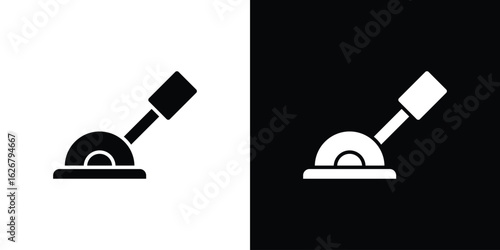 Bild auf Leinwand Lever icon, glyph style icon for web site or mobile app